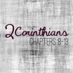 2 Corinthians 8-13